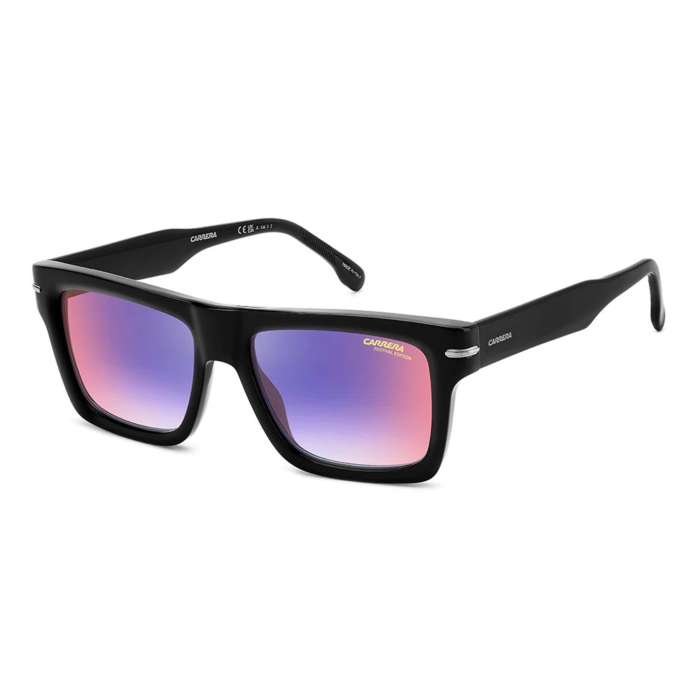 CARRERA 305/S 086-90 Sunglasses Unisex Black 54mm NWT or Case